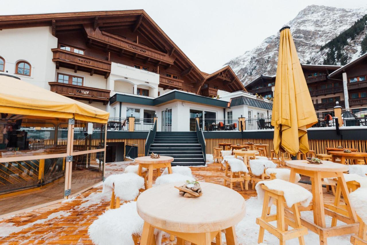 Hotel Mittagskogel Pitztal Sankt Leonhard im Pitztal Ngoại thất bức ảnh