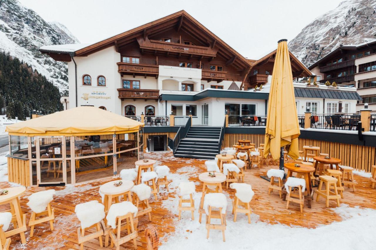 Hotel Mittagskogel Pitztal Sankt Leonhard im Pitztal Ngoại thất bức ảnh