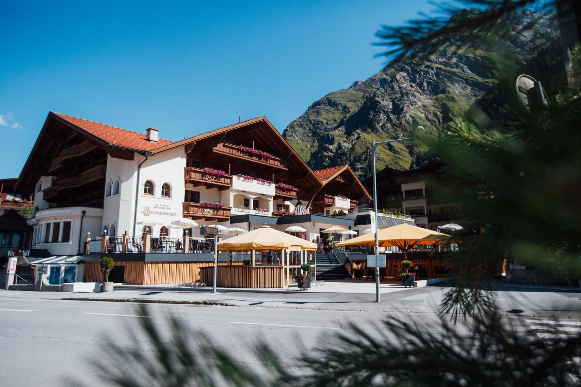 Hotel Mittagskogel Pitztal Sankt Leonhard im Pitztal Ngoại thất bức ảnh